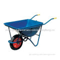 Heavy-duty and Depth Wheelbarrow, Solid Wheel Type, Pneumatic Wheel and PU Foaming Tyre